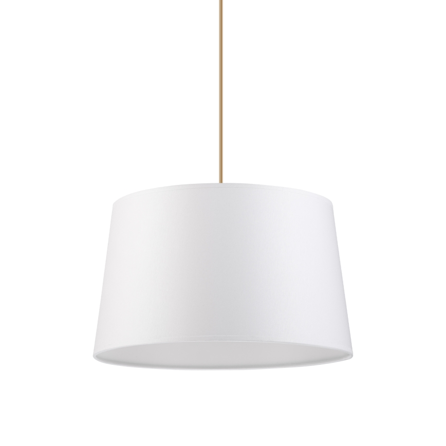 Pendellampa AIDA med kabel, 1xE27/60W/230V, Ø 35 cm, ek/brun/vit