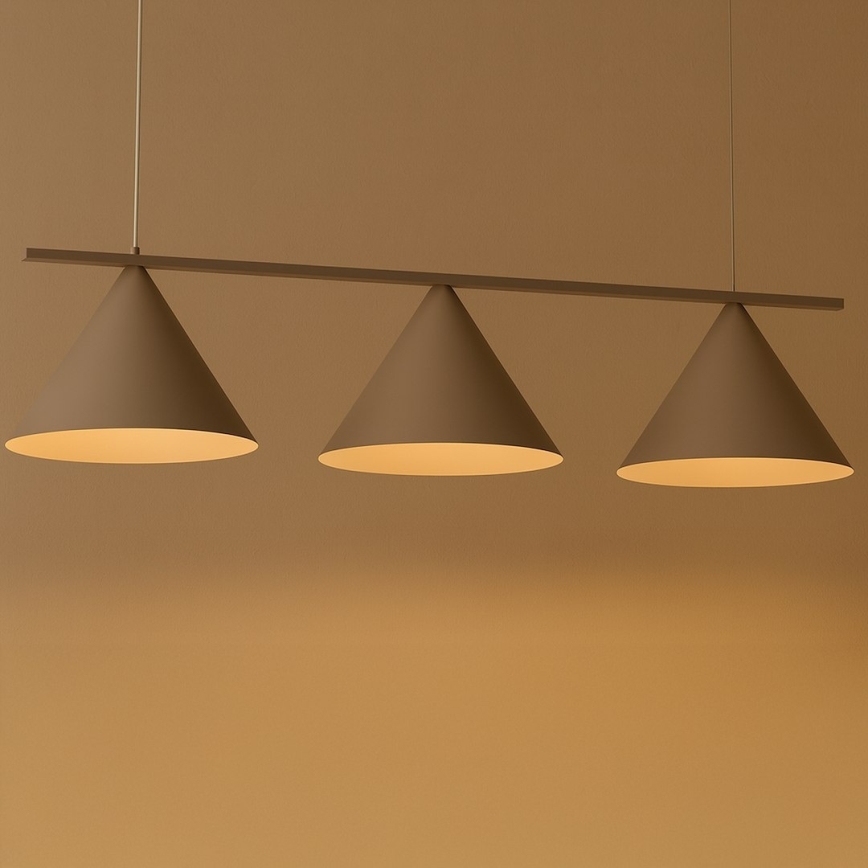 Pendellampa CAPITAL 3xGX53/15W/230V beige