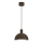 Pendellampa HANDA med sladd, 1xE27/15W/230V, brun