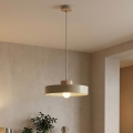 Pendellampa KIVI med kabel, 1xE27/15W/230V, beige