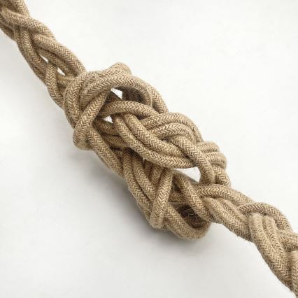Pendellampa LOOMIS på sladd 5xE27/15W/230V 83 cm beige/ek