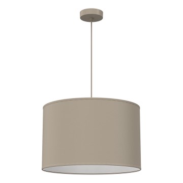 Pendellampa med kabel ARDEN 1xE27/15W/230V Ø 40 cm beige