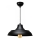 Pendellampa med kabel AYD 1xE27/40W/230V svart