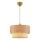 Pendellampa med kabel ECHO 1xE27/60W/230V beige