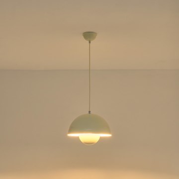 Pendellampa med kabel JARDEN 1xE27/15W/230V krämfärgad