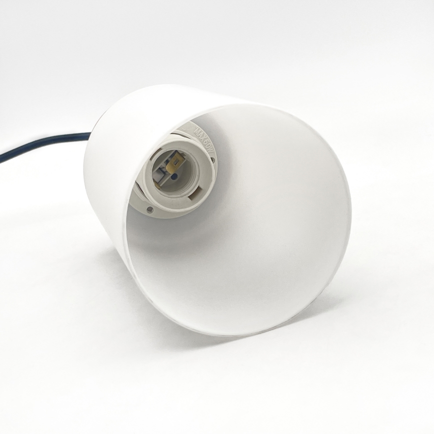 Pendellampa med kabel MARKUS 1xE27/15W/230V svart/ek