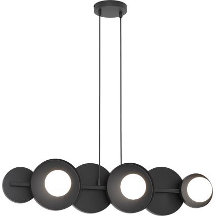 Pendellampa med kabel MODEL 6xG9/8W/230V svart