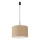 Pendellampa med kabel NEVIA 1xE27/15W/230V Ø 40 cm taupe