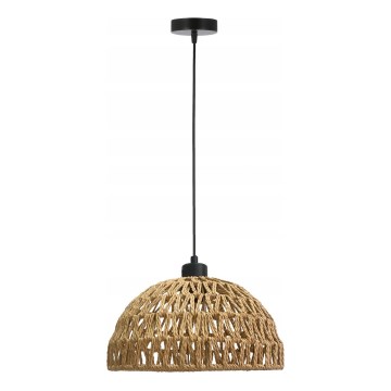 Pendellampa med sladd BALLI 1xE27/40W/230V beige