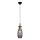 Pendellampa med sladd BOTTLE 1xE14/4W/230V rökfärgad
