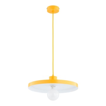 Pendellampa med sladd ETERI 1xE27/15W/230V gul