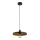 Pendellampa med sladd LITO 1xE27/15W/230V svart