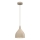 Pendellampa med sladd NOAK CLASSIC 1xE27/15W/230V beige