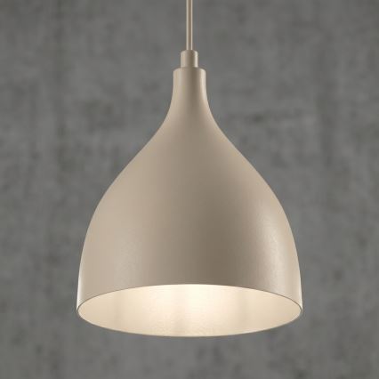 Pendellampa med sladd NOAK CLASSIC 1xE27/15W/230V beige