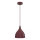 Pendellampa med sladd NOAK CLASSIC 1xE27/15W/230V bordeaux