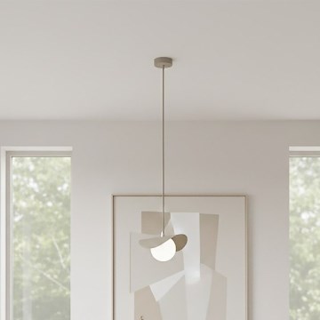 Pendellampa med sladd RITUAL 1xG9/8W/230V beige