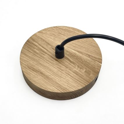 Pendellampa med sladd SINGLE 1xE27/60W/230V Ø 28 cm ek