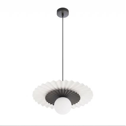 Pendellampa med sladd UMBRA 1xG9/8W/230V svart/vit