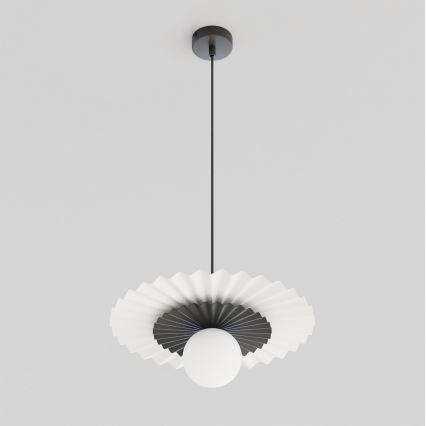 Pendellampa med sladd UMBRA 1xG9/8W/230V svart/vit