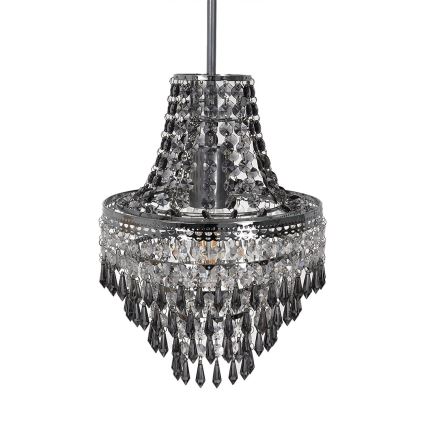 Pendellampa med stång GEMMA 1xE27/60W/230V Ø 23 cm