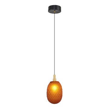 Pendellampa med vajer CACTUS 1xG9/5W/230V i koppar