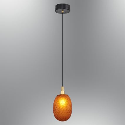 Pendellampa med vajer CACTUS 1xG9/5W/230V i koppar