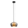 Pendellampa med vajer INSIEME 1xGX53/10W/230V Ø 35 cm rökfärgad svart