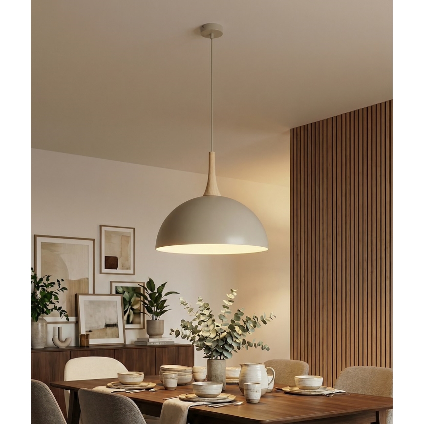 Pendellampa NAUTICA 1xGX53/12W/230V beige