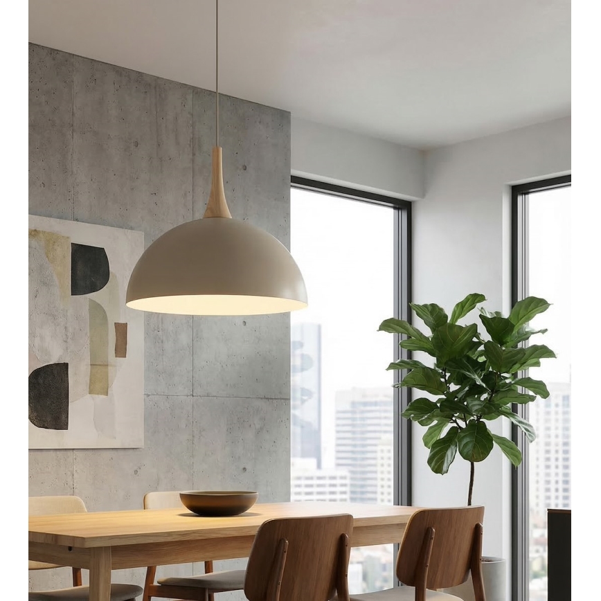 Pendellampa NAUTICA 1xGX53/12W/230V beige