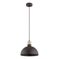 Pendellampa NEOMI 1xE27/15W/230V svart