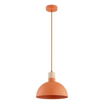 Pendellampa NEOMI med sladd 1xE27/15W/230V orange