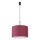 Pendellampa NEVIA med sladd 1xE27/15W/230V Ø 40 cm röd
