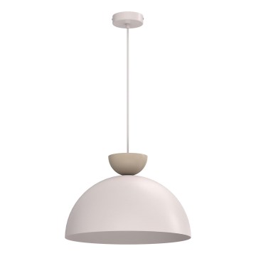 Pendellampa NEVIS med sladd, 1xE27/15W/230V, diam. 38 cm, krämfärgad