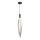 Pendellampa NORDIC på kabel 1xG9/5W/230V svart/klar