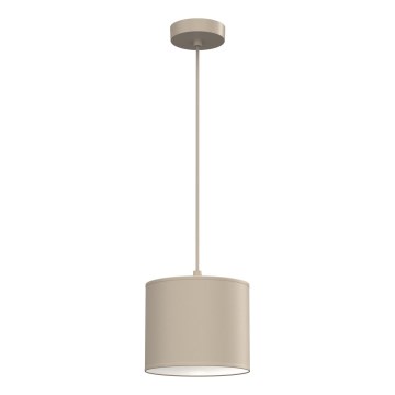 Pendellampa på kabel ARDEN, 1xE27/15W/230V, Ø 18 cm, beige