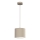 Pendellampa på kabel ARDEN, 1xE27/15W/230V, Ø 18 cm, beige