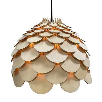 Pendellampa på kabel BURGO 1xE27/60W/230V Ø 50 cm