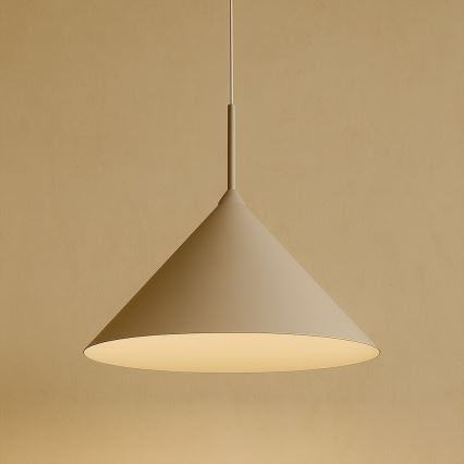 Pendellampa på kabel CAPITAL 1xGX53/15W/230V Ø 46 cm beige