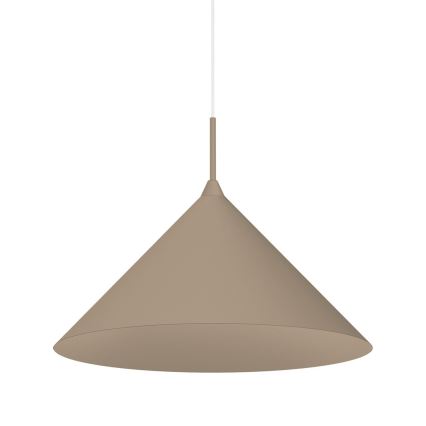 Pendellampa på kabel CAPITAL 1xGX53/15W/230V Ø 46 cm beige