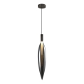 Pendellampa på kabel NORDIC 1xG9/5W/230V svart krom