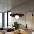 Pendellampa på kabel UMBRA 1xG9/8W/230V svart/röd