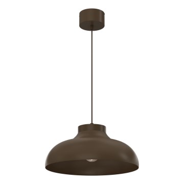 Pendellampa på sladd BASCA 1xE27/15W/230V brun