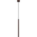 Pendellampa på sladd PASTELO 1xG9/8W/230V brun