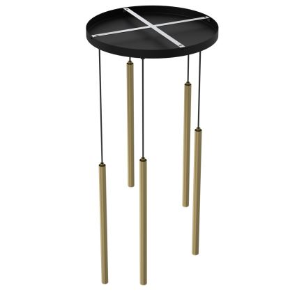 Pendellampa på sladd YORU 8xG9/8W/230V mässing