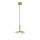 Pendellampa på vajer CHITA 1xG9/5W/230V guldfinish
