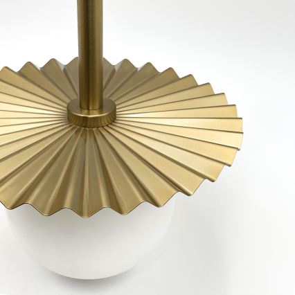 Pendellampa på vajer CHITA 1xG9/5W/230V guldfinish