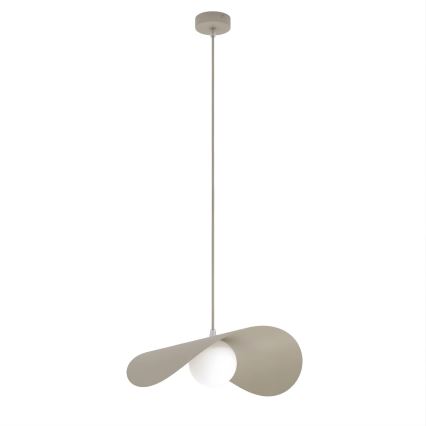 Pendellampa på vajer RITUAL 1xG9/8W/230V, beige