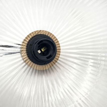 Pendellampa PIA med sladd, 1xE27/60W/230V, Ø 30 cm, ek