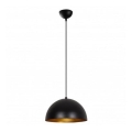 Pendellampa SIVANI med sladd 1xE27/40W/230V Ø 30 cm svart/koppar