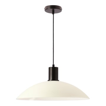 Pendellampa TEDIN på kabel 1xGU10/15W/230V vit/svart